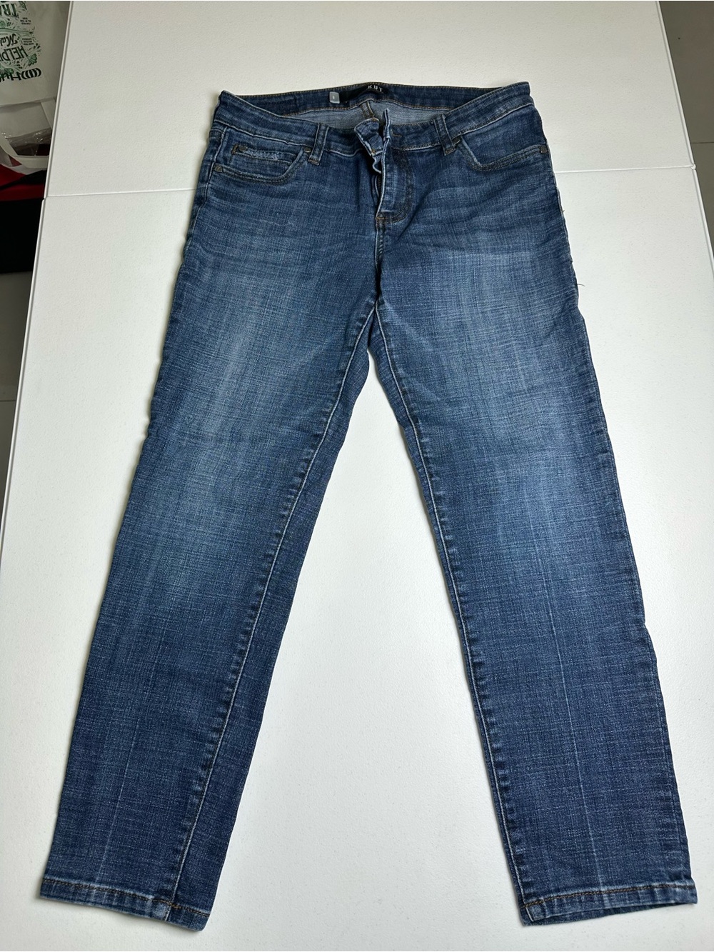 KUT Slim Jeans in Blue Waist 28 Like New